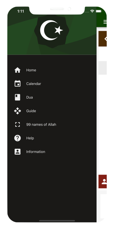 Ramadan smartphone screenshot 2